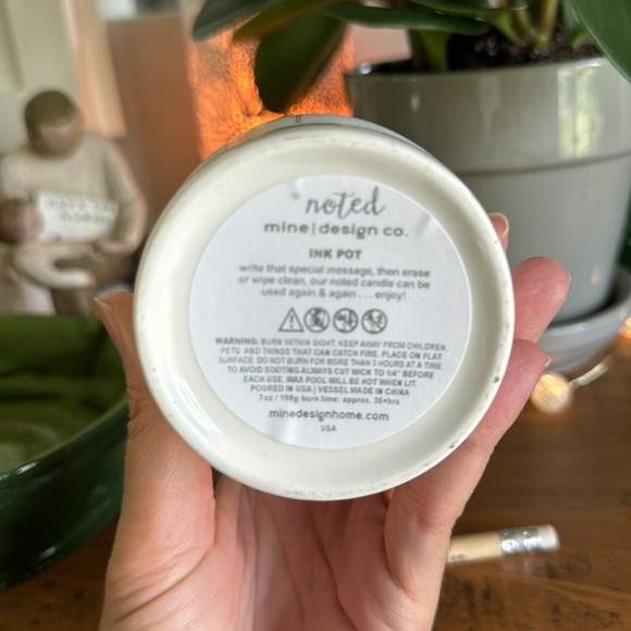 Noted Mine Design Ink Pot Candle - Picture 4 of 5